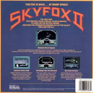 Image n° 11 - screenshots  : Skyfox